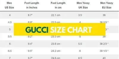 gucci sneaker sizing mens|Gucci shoe size chart women's.